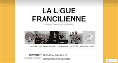 Desktop Screenshot of liguefrancilienne.com