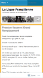 Mobile Screenshot of liguefrancilienne.com
